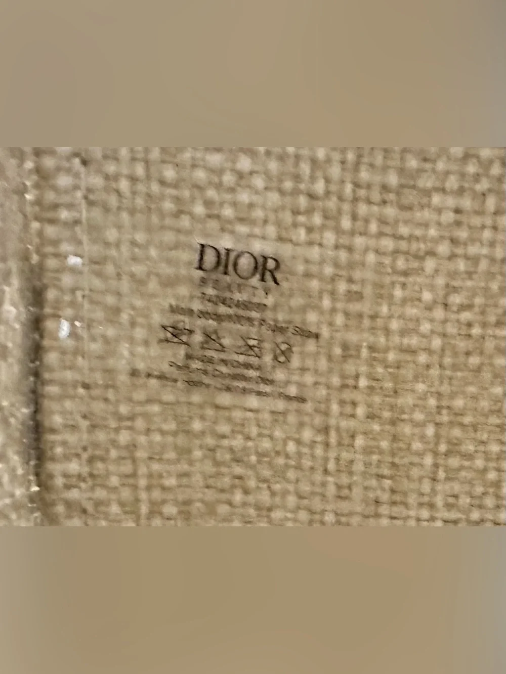 Christian Dior Beauty Around The World Promotional Tote Bag